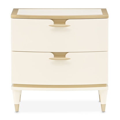 La Terrazza Nightstand - Creamy Pearl