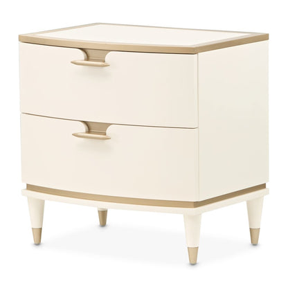 La Terrazza Nightstand - Creamy Pearl