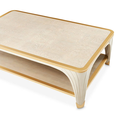 La Terrazza Rectangular Cocktail Table - Silver Mist