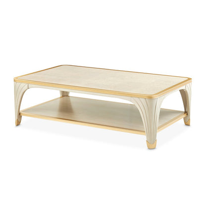 La Terrazza Rectangular Cocktail Table - Silver Mist
