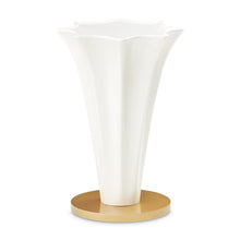 La Terrazza Chairside Table - Creamy Pearl