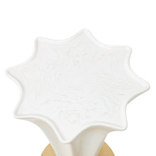 La Terrazza Chairside Table - Creamy Pearl