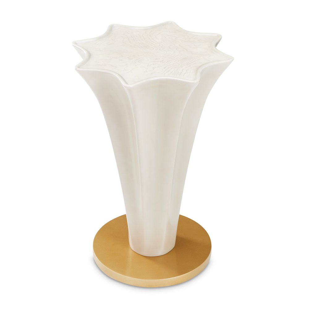 La Terrazza Chairside Table - Silver Mist