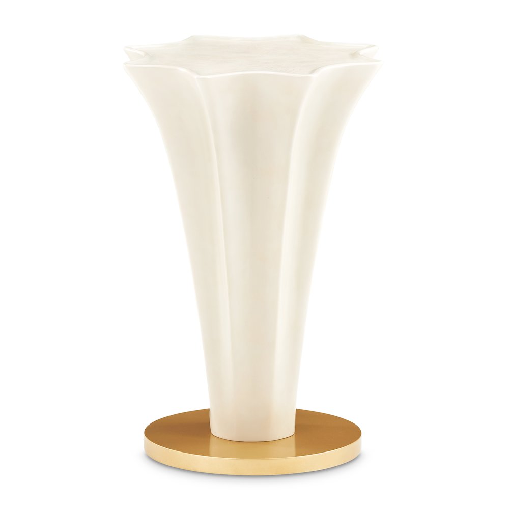 La Terrazza Chairside Table - Silver Mist