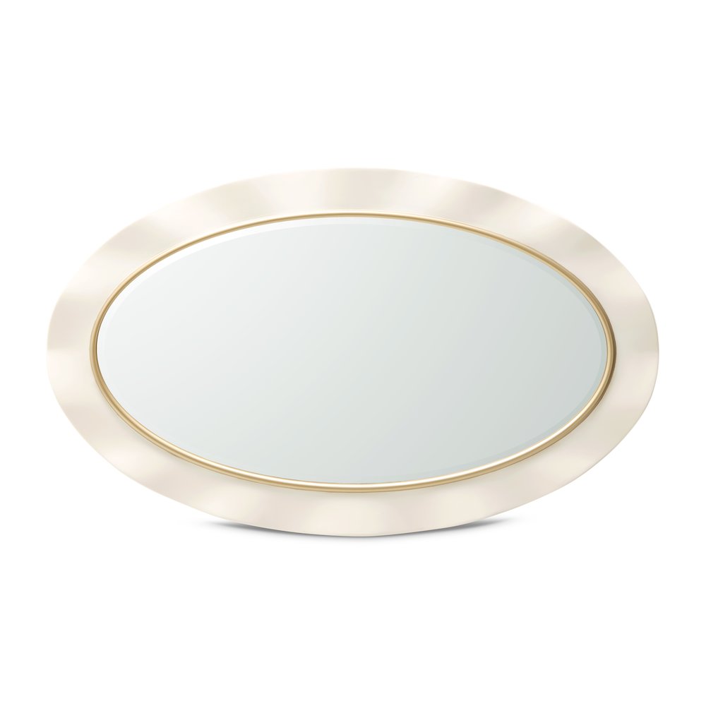 La Terrazza Wall Mirror - Creamy Pearl