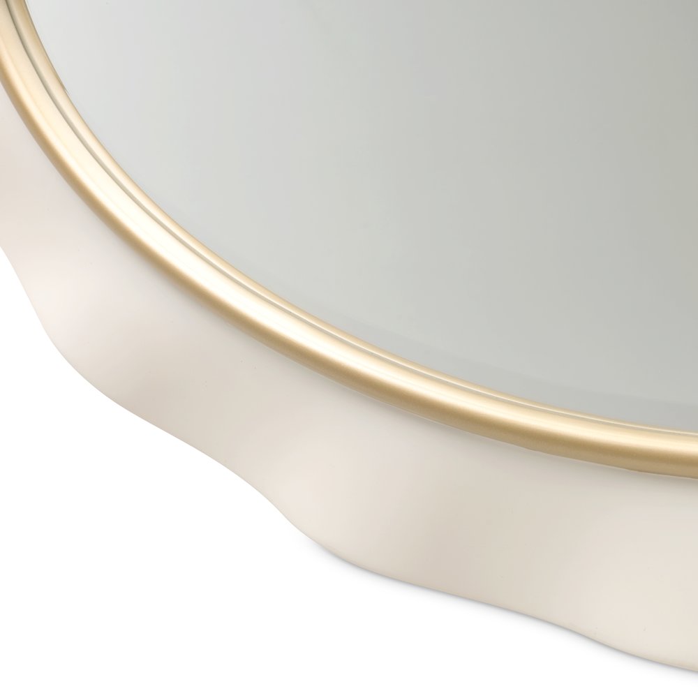 La Terrazza Wall Mirror - Creamy Pearl