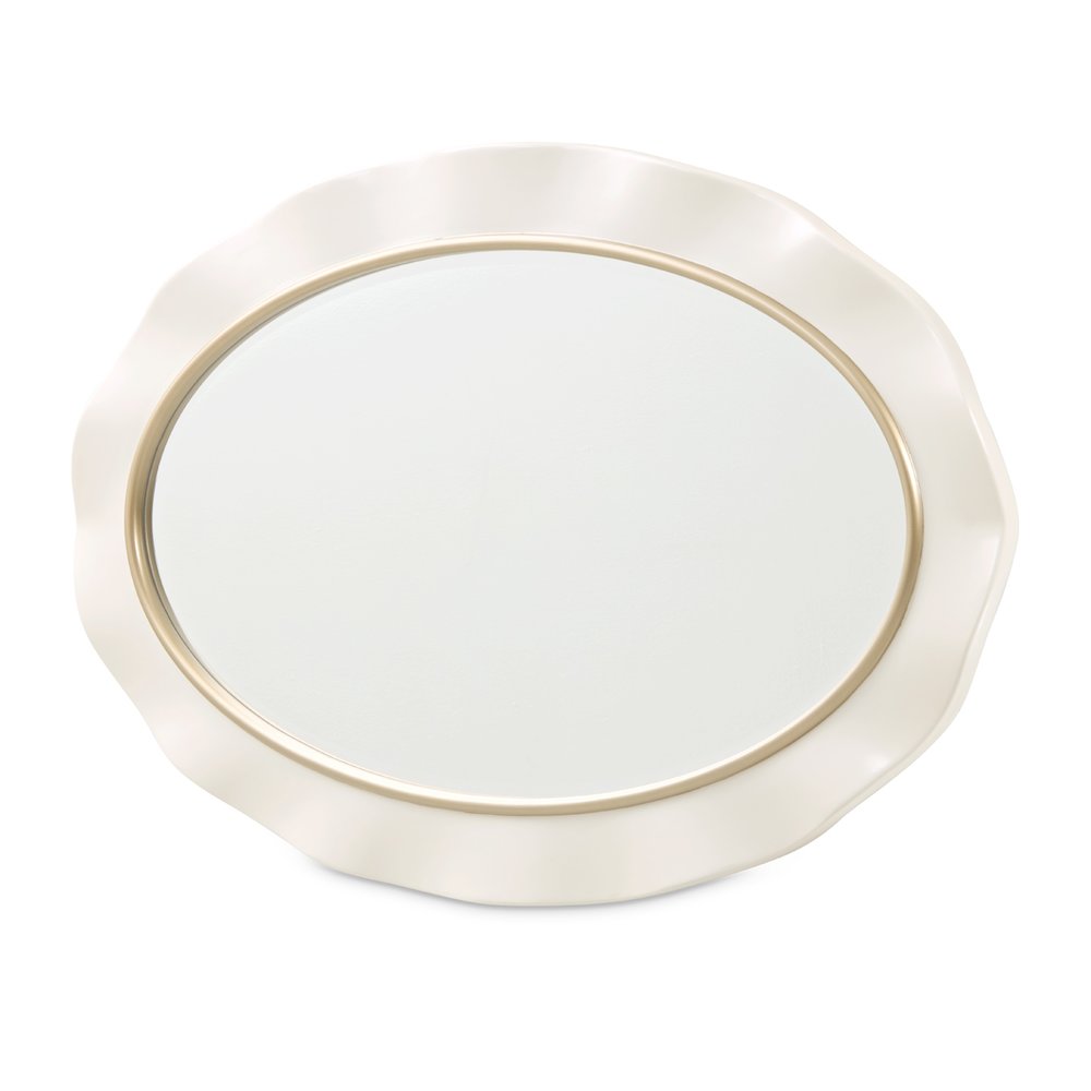 La Terrazza Wall Mirror - Creamy Pearl