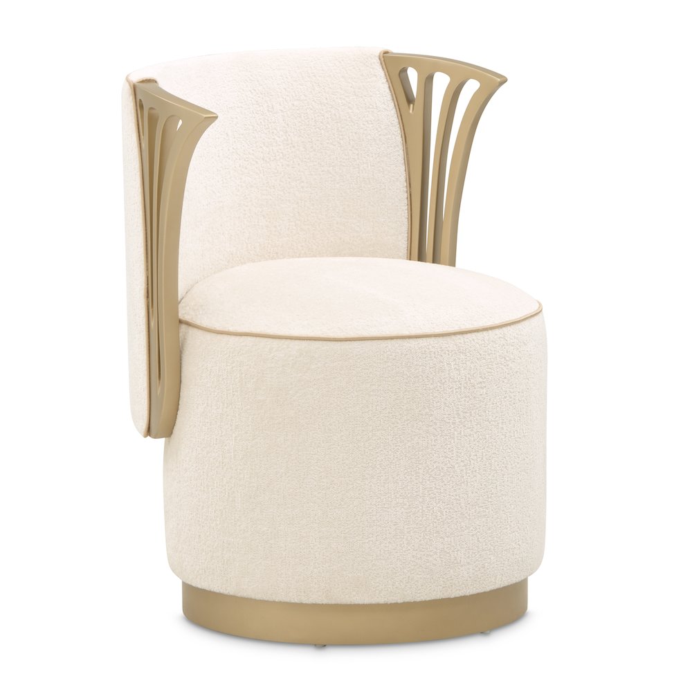 La Terrazza Vanity Chair - Creamy Pearl