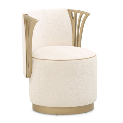 La Terrazza Vanity Chair - Creamy Pearl