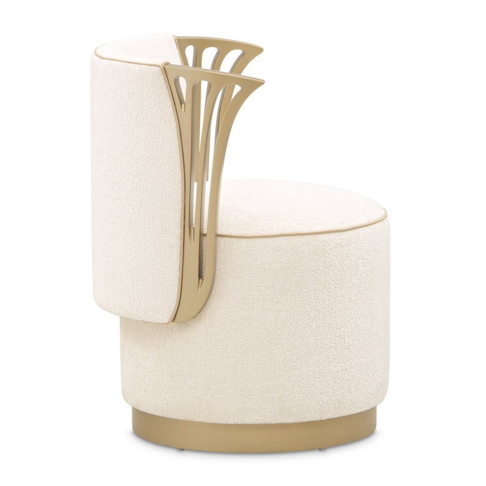 La Terrazza Vanity Chair - Creamy Pearl