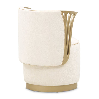 La Terrazza Vanity Chair - Creamy Pearl