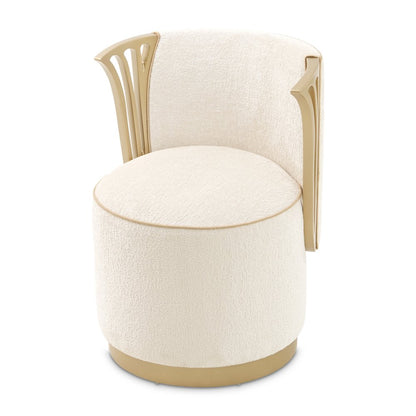 La Terrazza Vanity Chair - Creamy Pearl