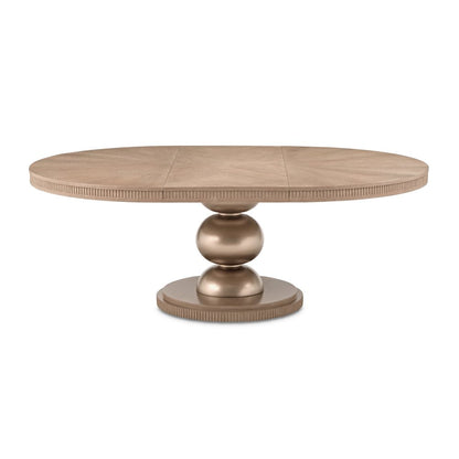 West Kensington Oval Dining Table - Sea Salt Caramel