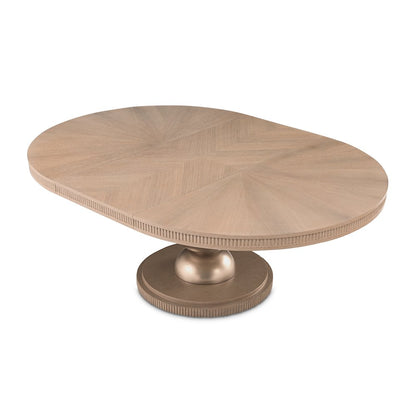 West Kensington Oval Dining Table - Sea Salt Caramel