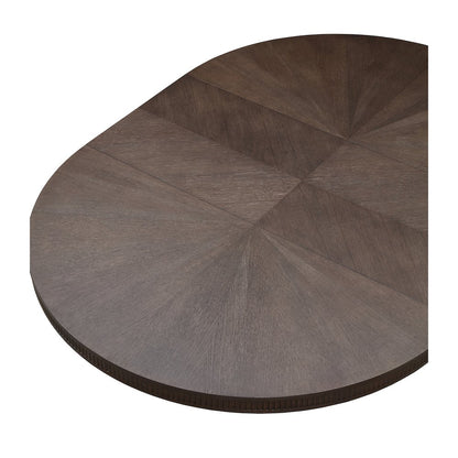 West Kensington Oval Dining Table - Medium Espresso