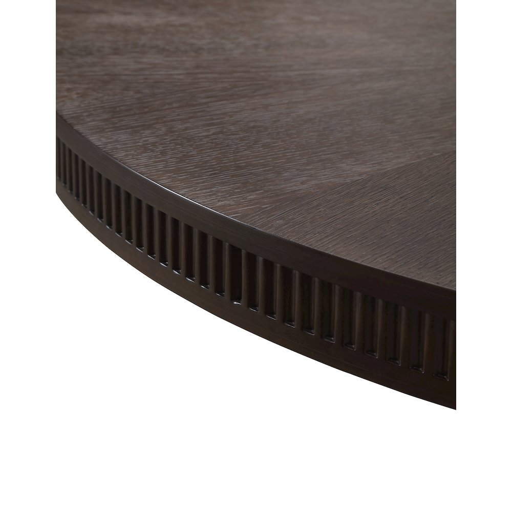 West Kensington Oval Dining Table - Medium Espresso