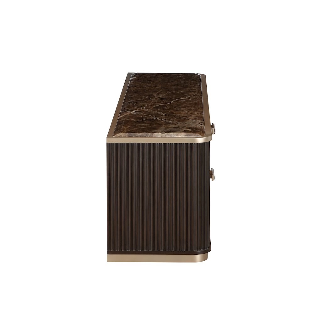 West Kensington Media Cabinet - Medium Espresso