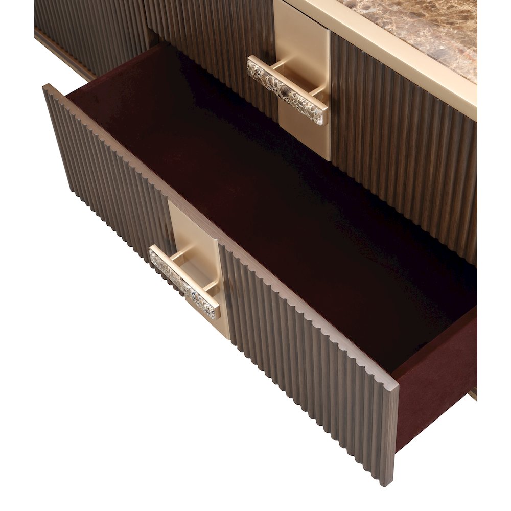 West Kensington Media Cabinet - Medium Espresso