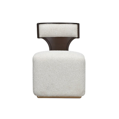 West Kensington Vanity Chair - Buff/Medium Espresso