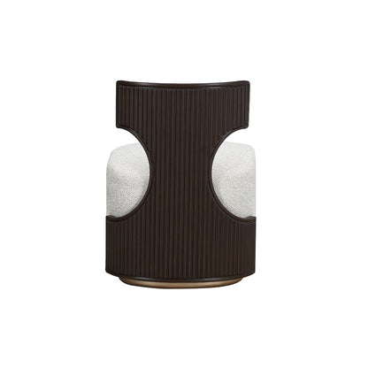 West Kensington Vanity Chair - Buff/Medium Espresso