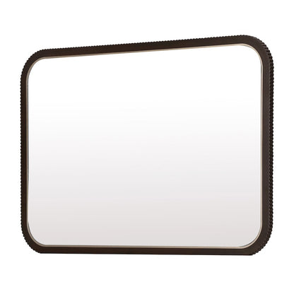 West Kensington Wall Mirror - Medium Espresso