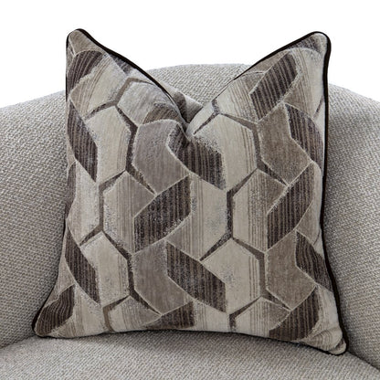 West Kensington Loveseat - Buff/Medium Espresso