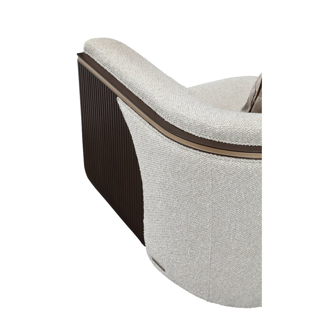 West Kensington Matching Chair - Buff/Medium Espresso