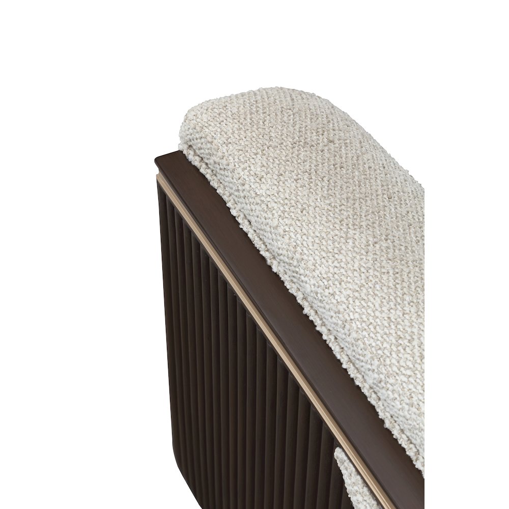 West Kensington Matching Chair - Buff/Medium Espresso