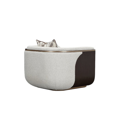 West Kensington Matching Chair - Buff/Medium Espresso