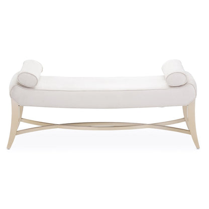 Malibu Crest Bed Bench - Chardonnay