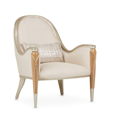 Villa Cherie Accent Chair - Pearl/Caramel