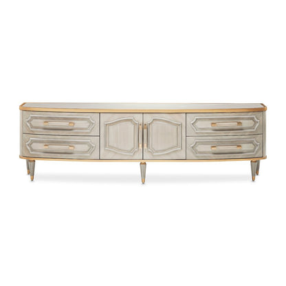 St. Charles Media Cabinet - Dove Gray