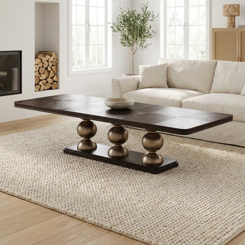 West Kensington Rectangular Dining Table - Medium Espresso