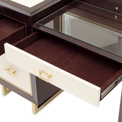 Belmont Place Vanity Desk - Espresso
