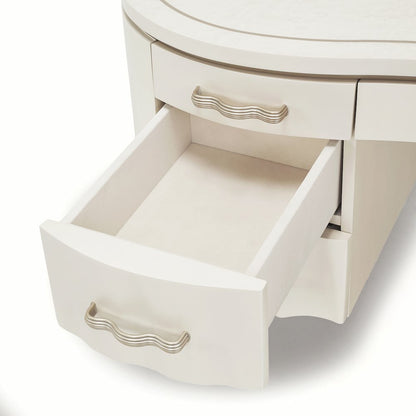 London Place Desk - Creamy Pearl