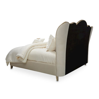 Villa Cherie Cal. King Channel Tufted Bed - Caramel