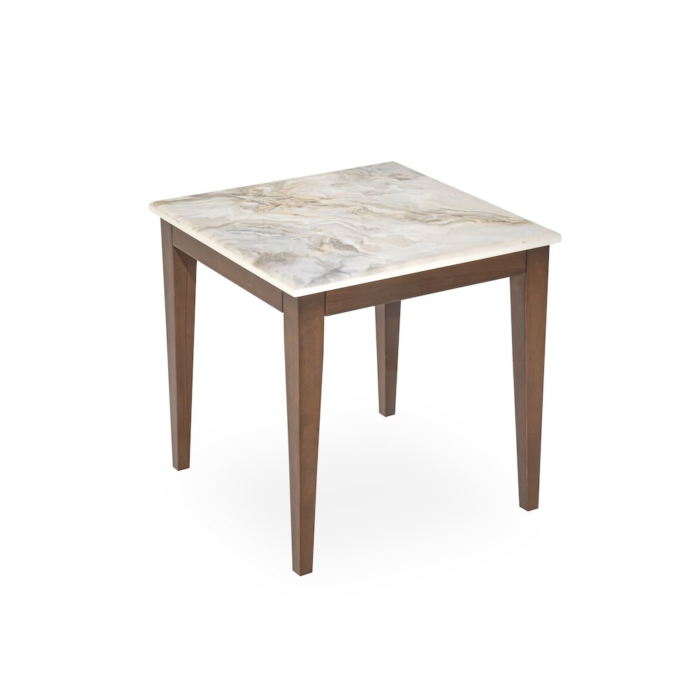 Balboa End Table - Warm Walnut