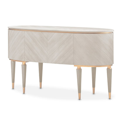 St. Charles Vanity Desk - Dove Gray