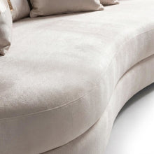 Carmela Mansion Sofa - Almond/Gold