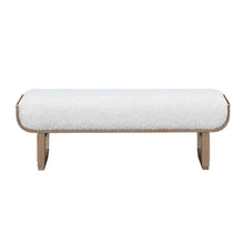 West Kensington Accent Bench - Sea Salt Caramel
