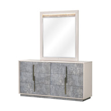 Pavira Dresser with Mirror - Stone