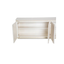 London Place Media Cabinet - Creamy Pearl