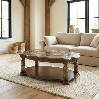 Villa Valencia Cocktail Table - Classic Chestnut