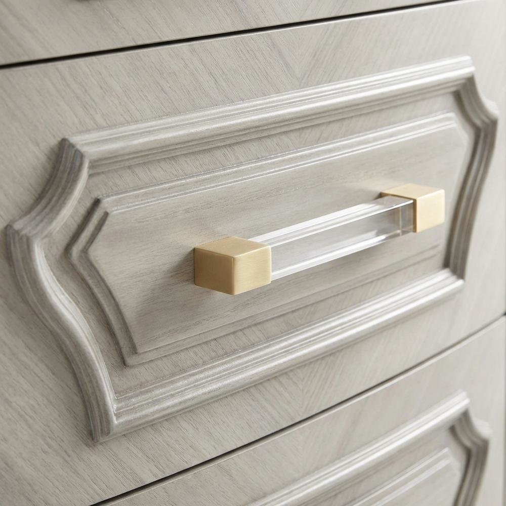 St. Charles Dresser & Mirror Dove Gray