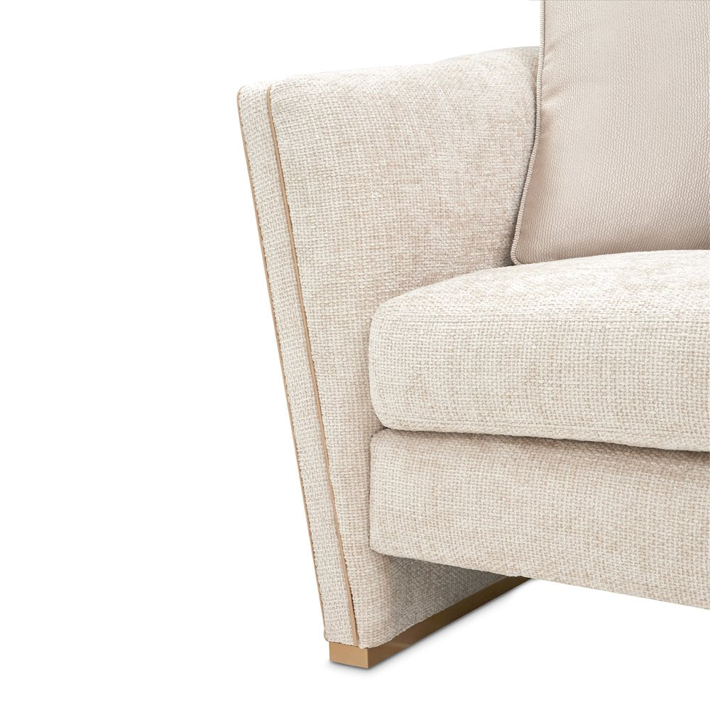 La Terrazza Sofa - Cappuccino/Light Champagne