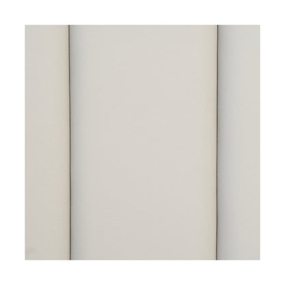 Pavira Eastern King Bed with LED Lights - Stone
