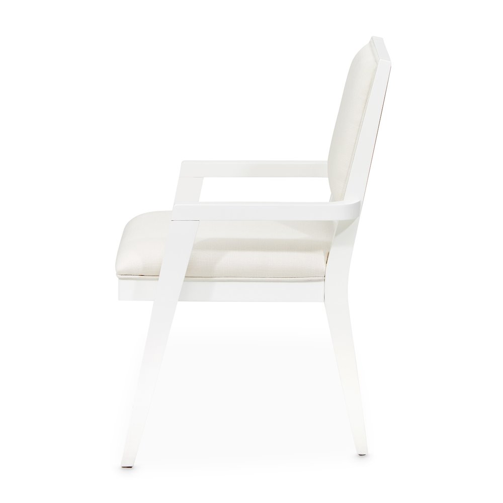 Palm Gate Arm Chair - Cloud White Set of 2