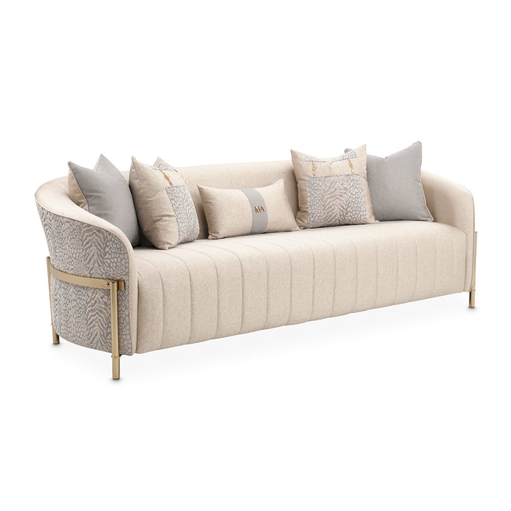 Lisbon Sofa - Opal/Gold