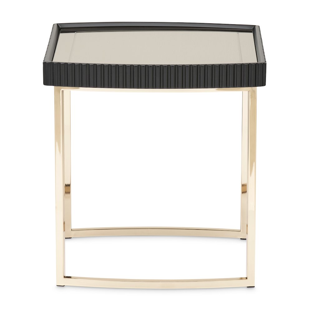 Lisbon Side Table - Silken Matte Black