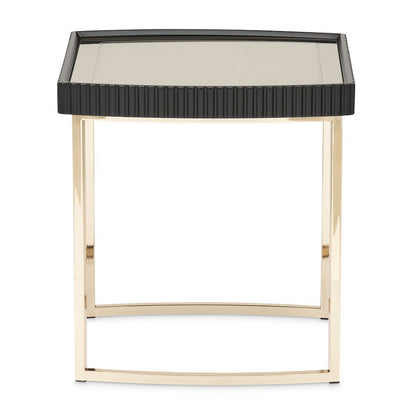 Lisbon Side Table - Silken Matte Black